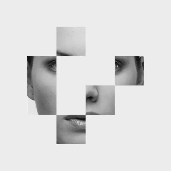 Minimal abstract editorial spread, minimal, abstract, light