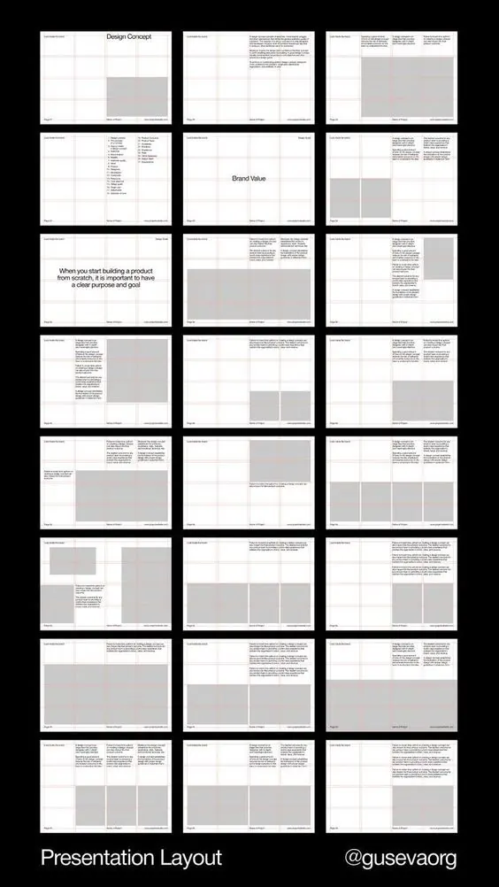 Minimal corporate-clean editorial spread, minimal, corporate-clean, light