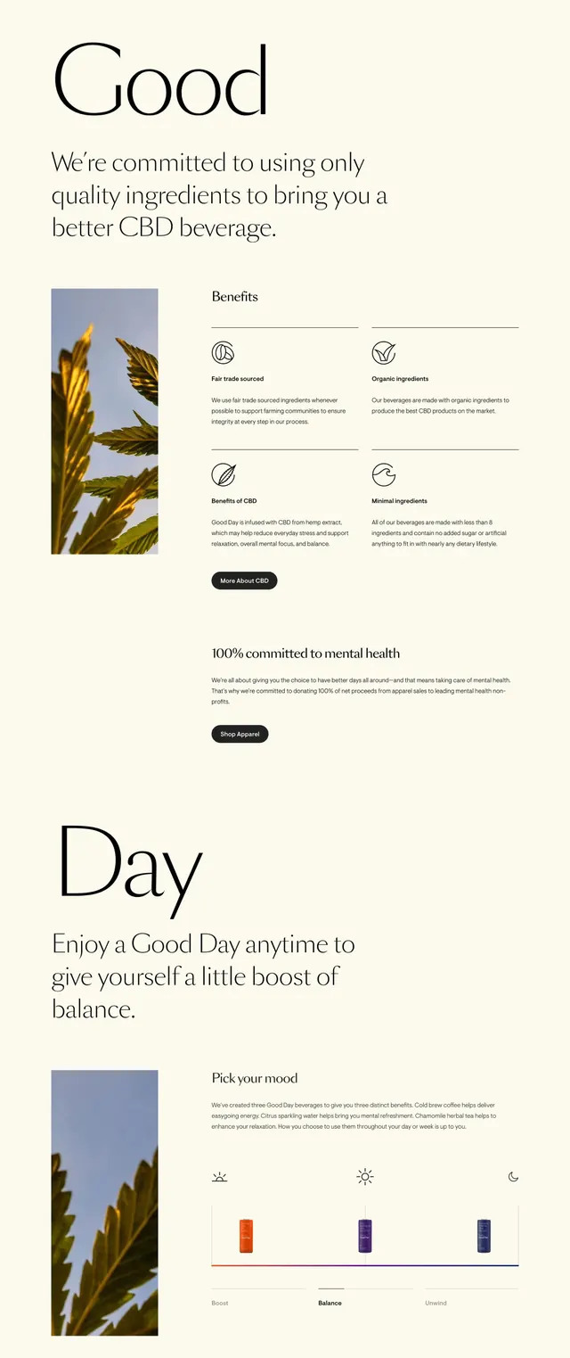 Minimal organic editorial spread, minimal, organic, light