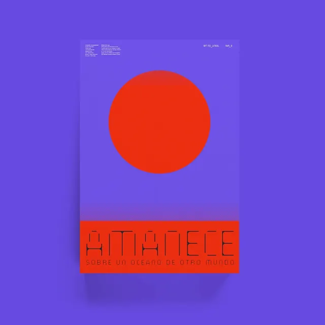 Atamele Poster Design, minimal, swiss, vibrant