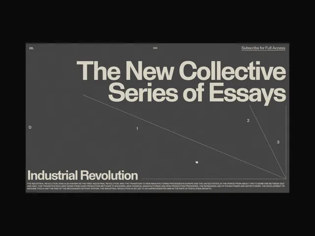 Minimal editorial type specimen, minimal, editorial, light