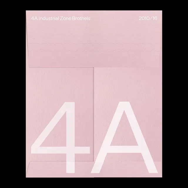 4A Industrial Zone Brothels Poster, minimal, geometric, muted
