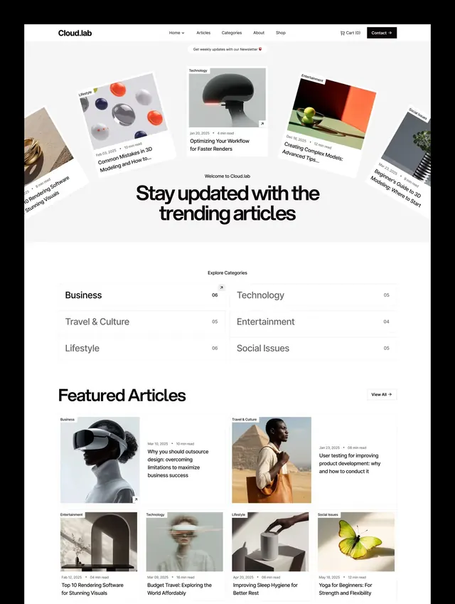 Minimal editorial editorial spread, minimal, editorial, light