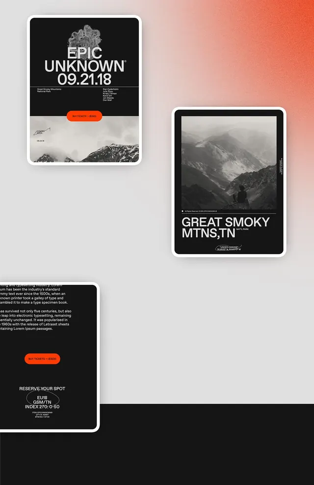 Minimal editorial editorial spread, minimal, editorial, dark