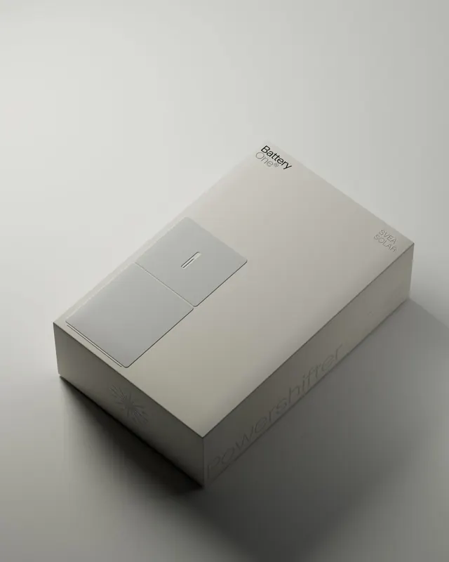 Minimalist White Product Packaging