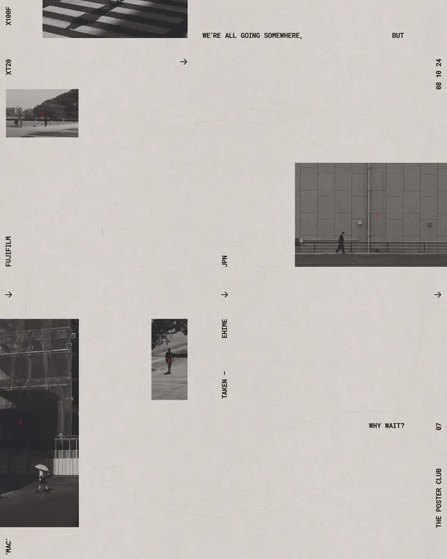 Minimalist Editorial Layout, minimal, swiss, monochrome