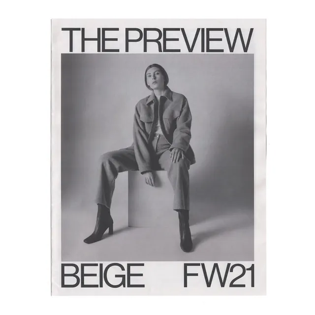 THE PREVIEW BEIGE FW21