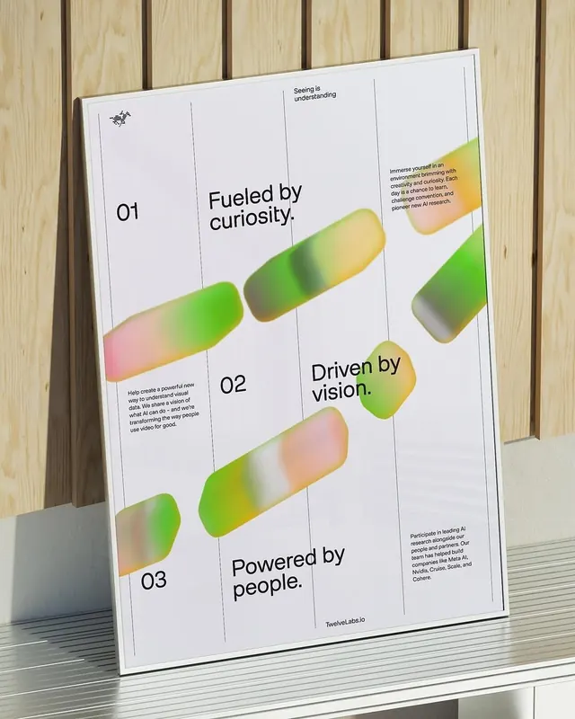 Minimal gradient-heavy editorial spread, minimal, gradient-heavy, light