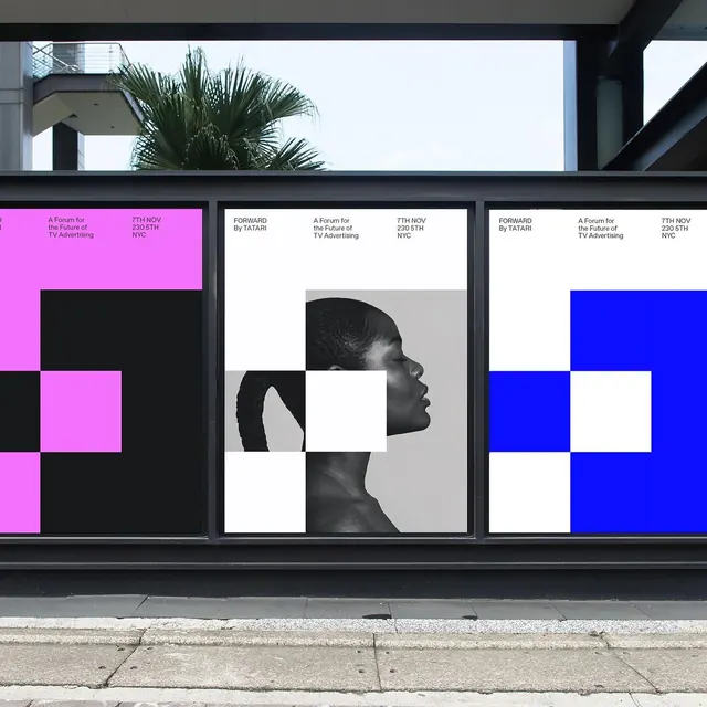 Minimal geometric type specimen, minimal, geometric, dark