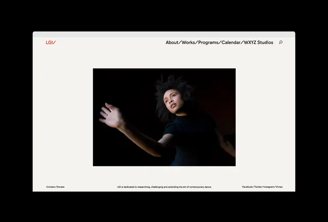 Editorial Layout with Portrait Photography