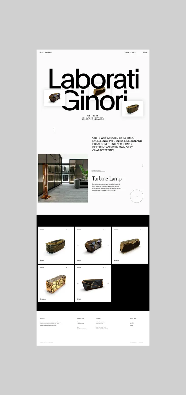 Laborati Senior Editorial Layout