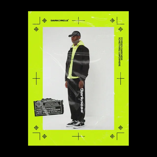 Editorial photographic poster, editorial, photographic, dark