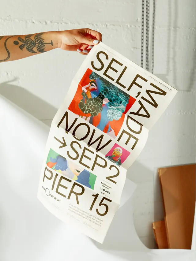 Editorial minimal poster, editorial, minimal, light