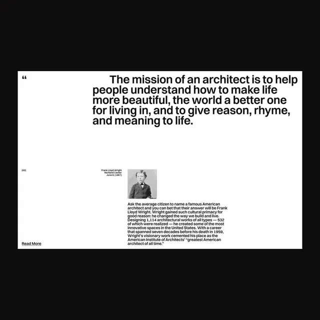 Minimal editorial type specimen, minimal, editorial, dark