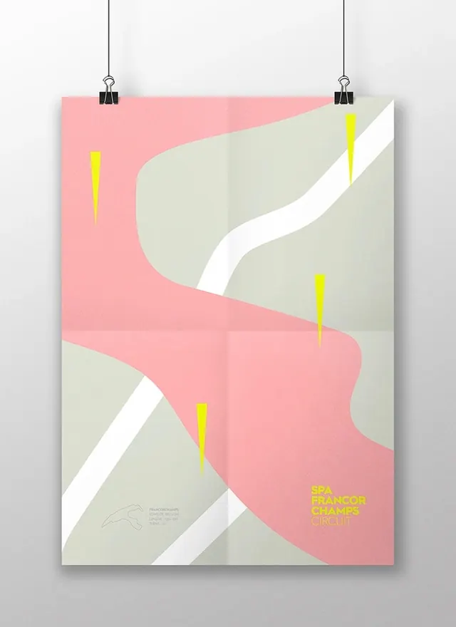Abstract Organic Poster, minimal, organic, vibrant