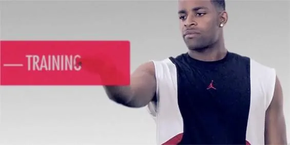 Athlete Training Graphic