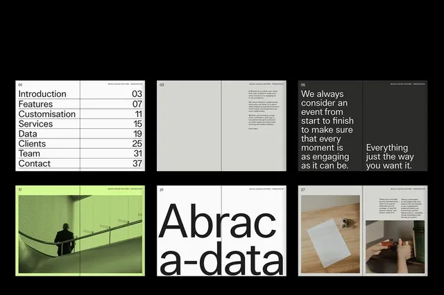 Minimal corporate-clean type specimen, minimal, corporate-clean, light