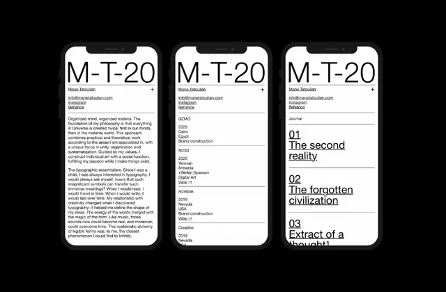 Minimal editorial spread, minimal, light