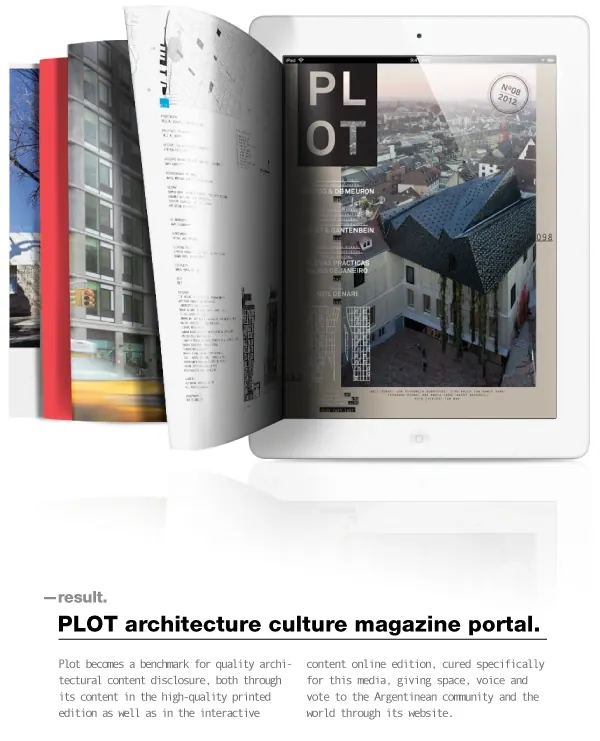 PLOT Magazine Editorial Layout
