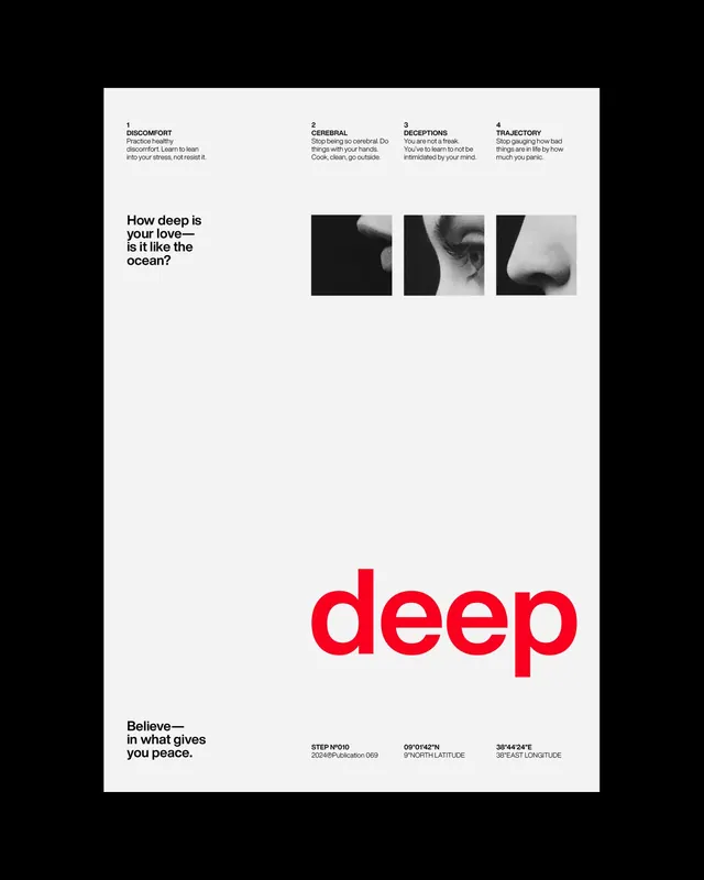 Minimal editorial type specimen, minimal, editorial, light