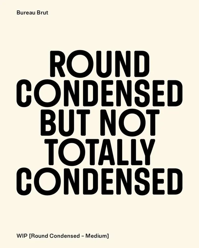 Minimal brutalist type specimen, minimal, brutalist, dark