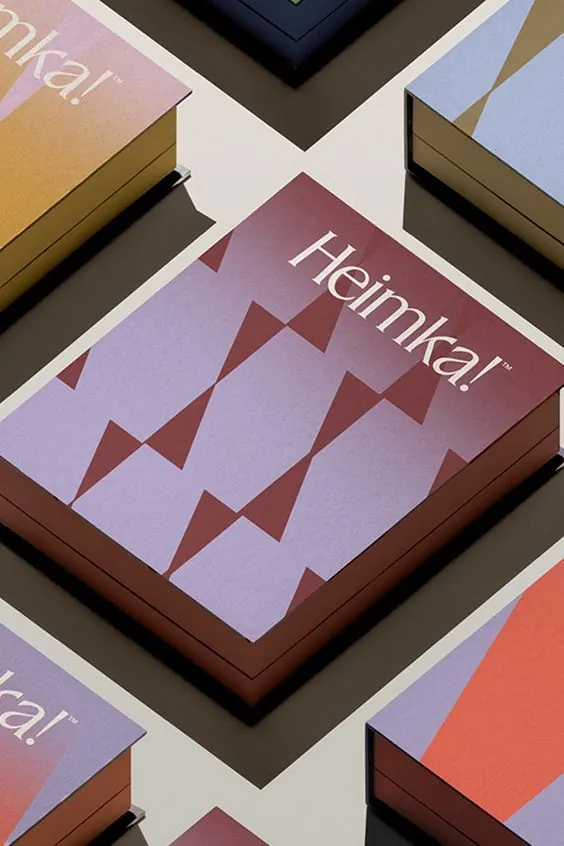 Minimal geometric editorial spread, minimal, geometric, earthy