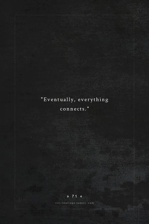 Quote typography poster with border frame, dark-mode, editorial, dark