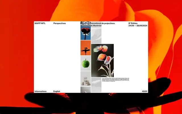MAPP Perspectives Poster Layout, editorial, bold, vibrant