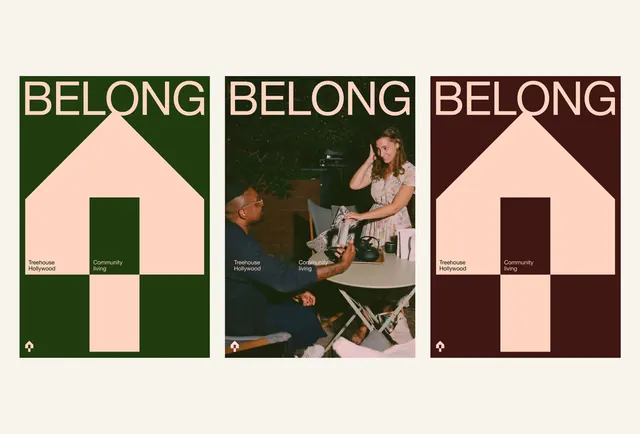 Minimal geometric editorial spread, minimal, geometric, light