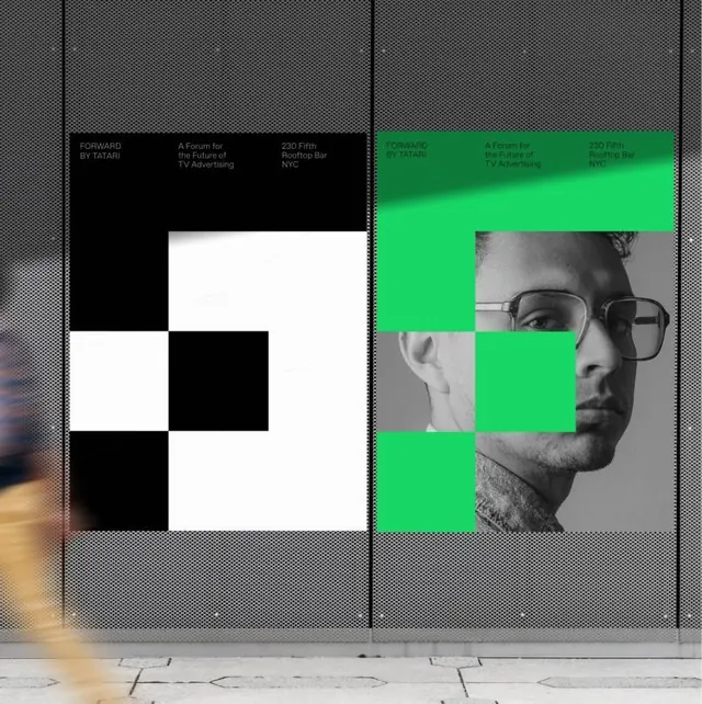 Minimal geometric editorial spread, minimal, geometric, dark