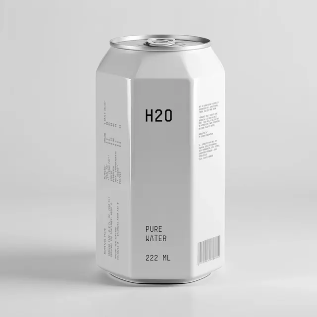 H2O Pure Water Can Design