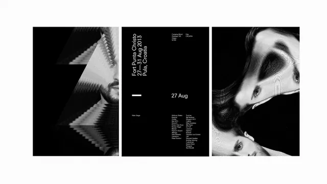 Monochrome Editorial Layout