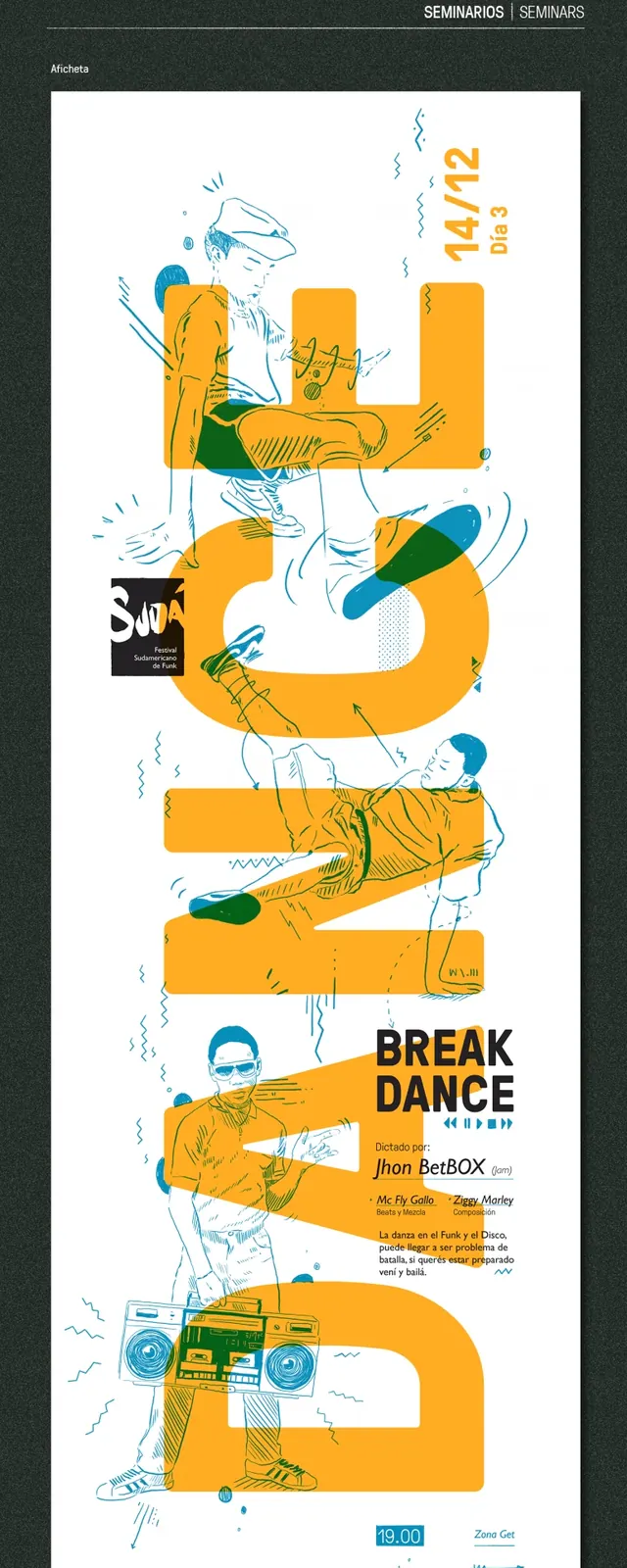 Break Dance Poster