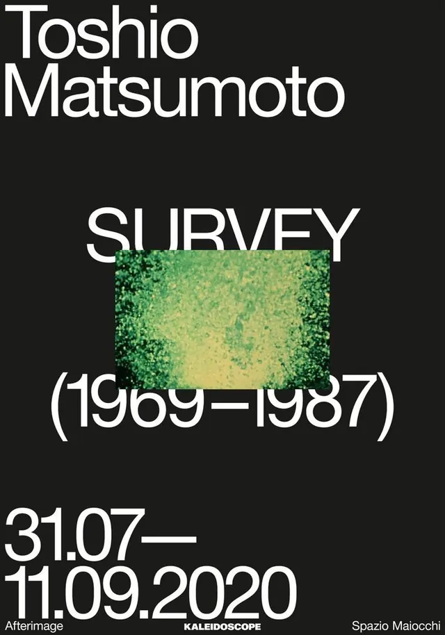 Tosho Matsumoto Survey Poster