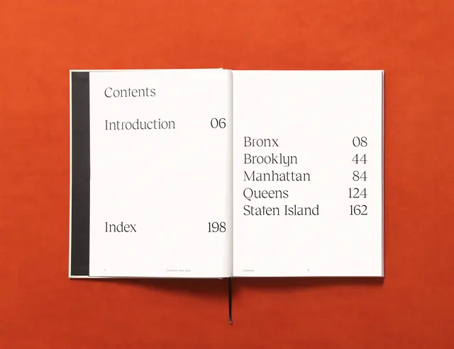 Table of Contents Layout