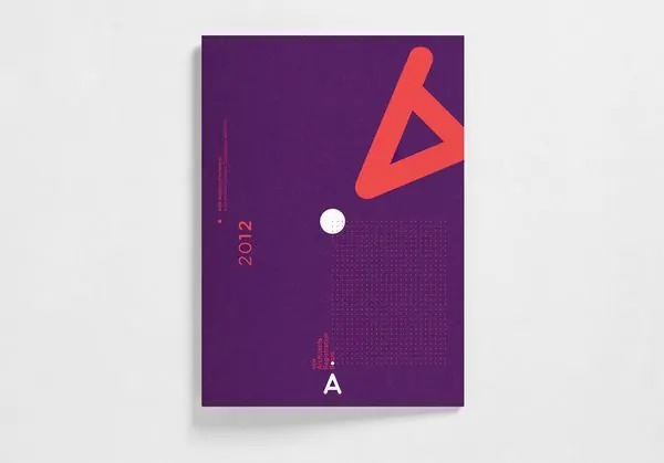 Abstract Geometric Poster, minimal, geometric, dark