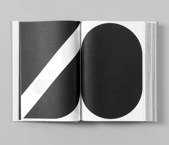 Abstract Geometric Spread, minimal, swiss, monochrome