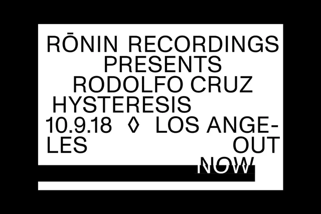 Rōnin Recordings Event Poster