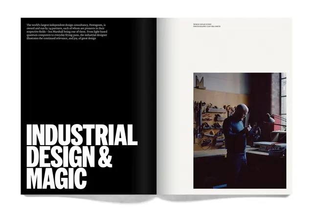 Industrial Design & Magic Editorial Spread