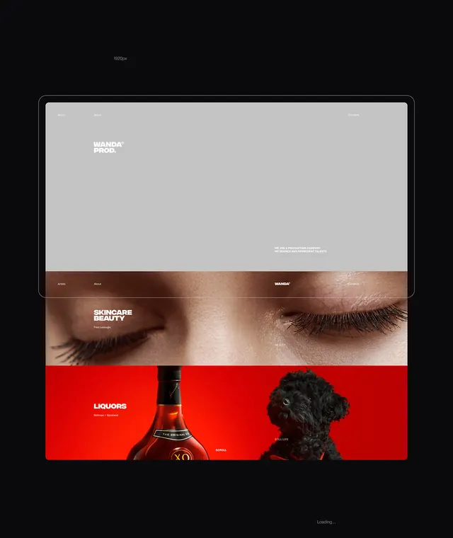 Luxury Beauty Editorial Layout
