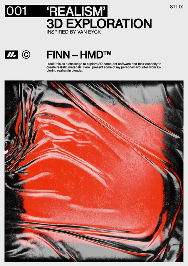 FINN — HIND™ 3D Exploration, technical, minimal, high-contrast