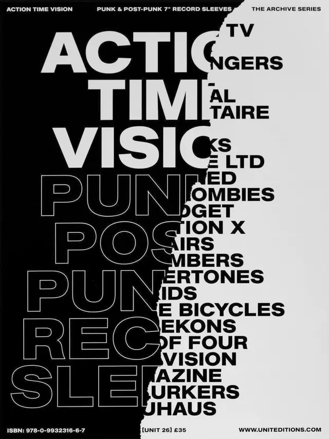 Action Figures Typography Poster