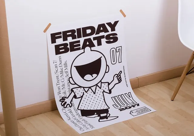 Friday Beats Poster