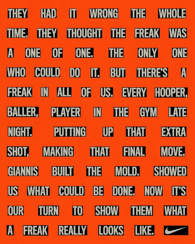 Typography-focused Quote Graphic