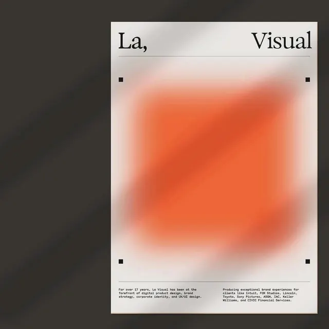 La, Visual Editorial Layout