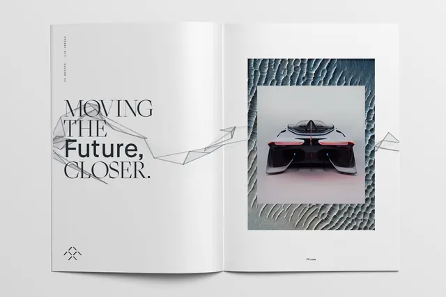Moving the Future Closer Editorial Spread