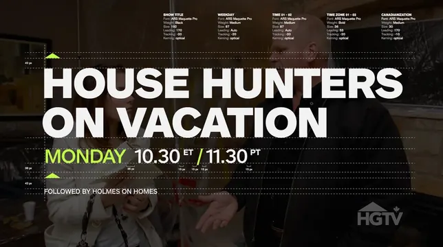 House Hunters on Vacation Poster