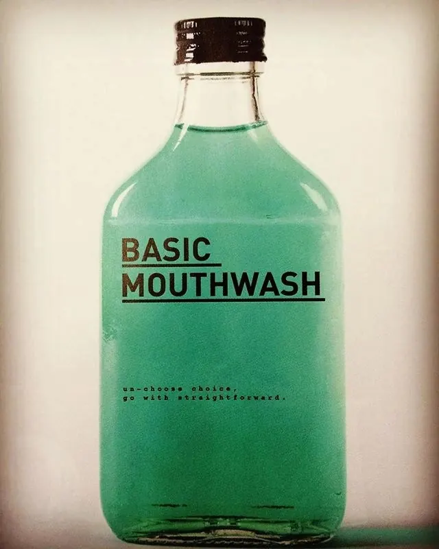 Basic Mouthwash Packaging