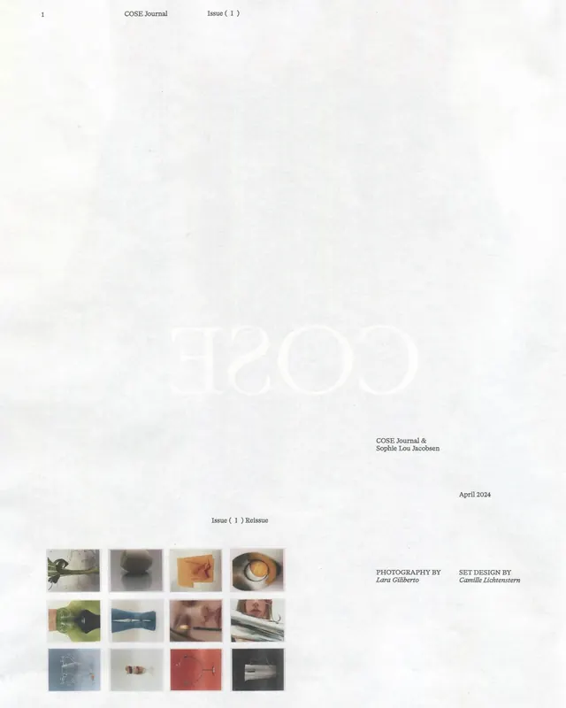 Minimalist Editorial Layout