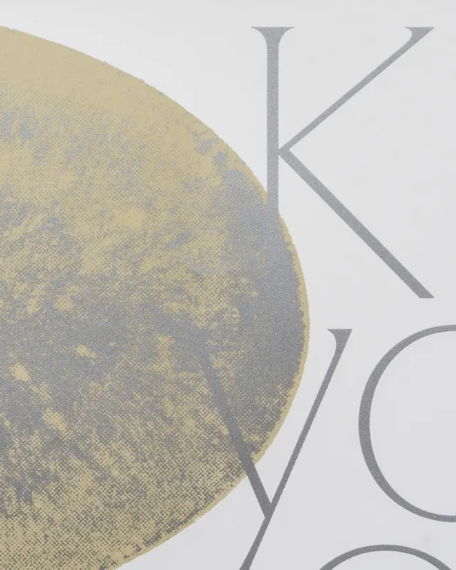 Nuance pottery exhibition poster and collateral (slide 3), minimal, geometric, neutral